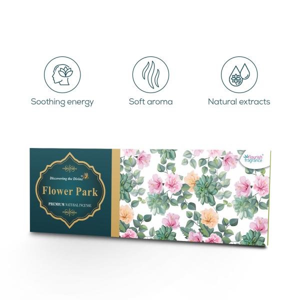 FLOWER PARK THICK PREMIUM INCENSE STICKS