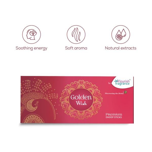 GOLDEN WISH PREMIUM DHOOP STICKS