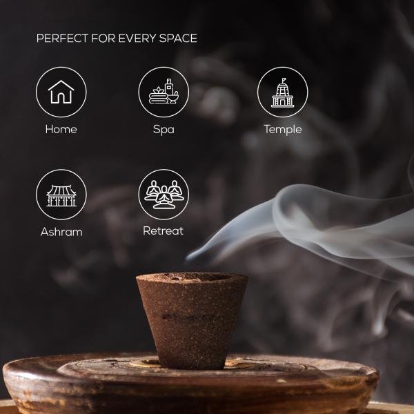 KESAR CHANDAN NATURAL MASALA DHOOP CUP