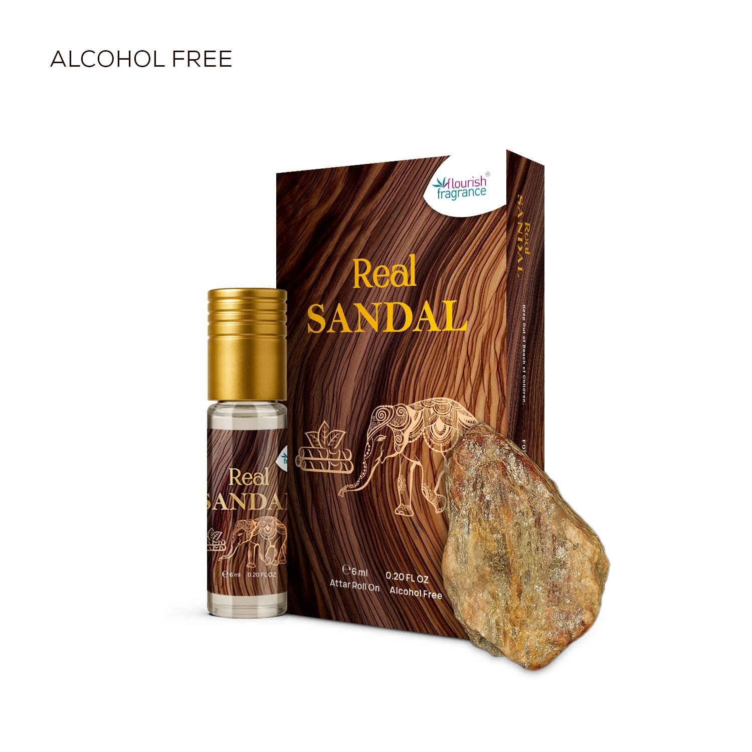 REAL SANDAL ATTAR ROLL ON