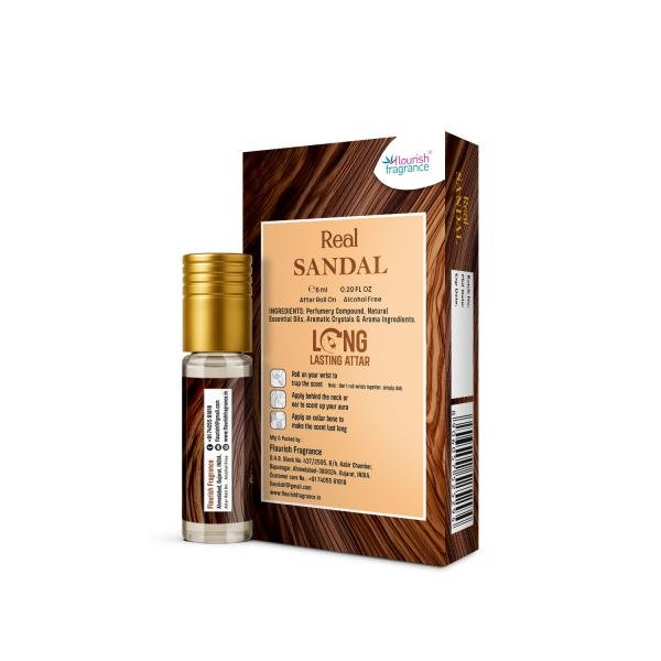REAL SANDAL ATTAR ROLL ON
