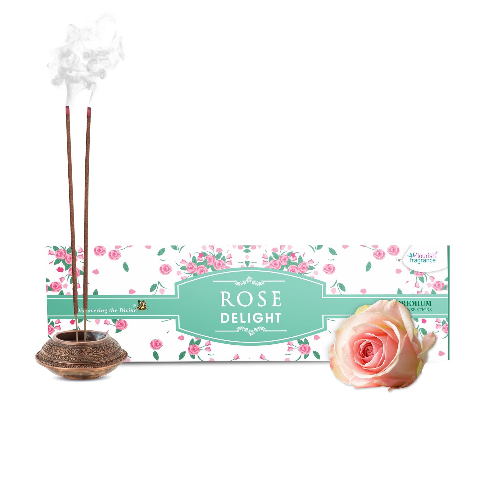 ROSE DELIGHT PREMIUM INCENSE STICKS